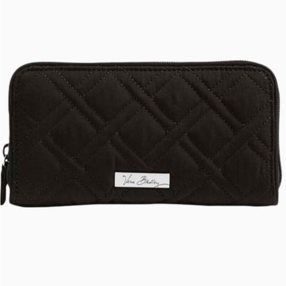 Vera Bradley Black Quilted Wallet